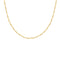 Gold Filia Curb Chain Necklace